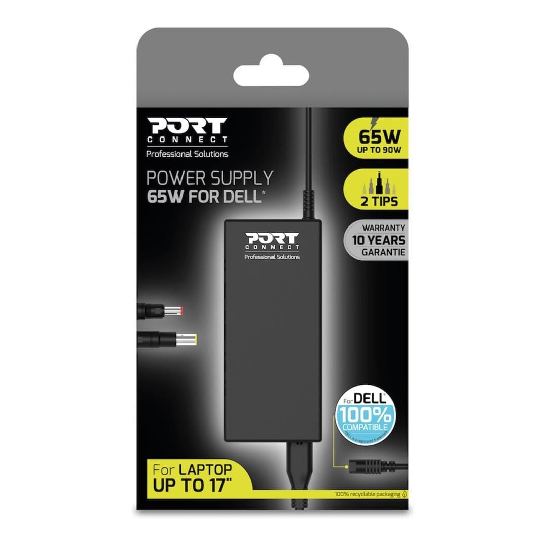 Port Designs 900093-DE 90W Notebook Charger for Dell