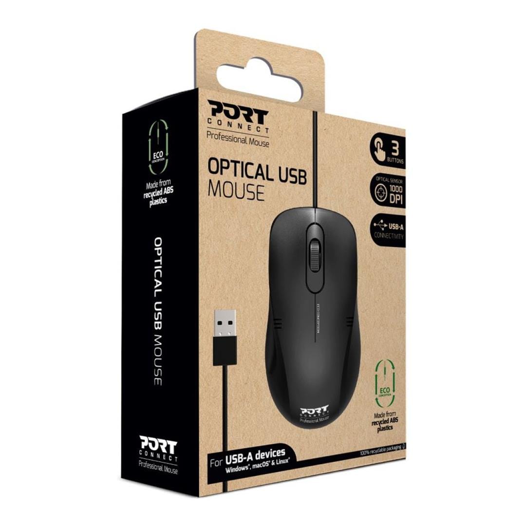 Port Designs USB Optical Mouse 900400