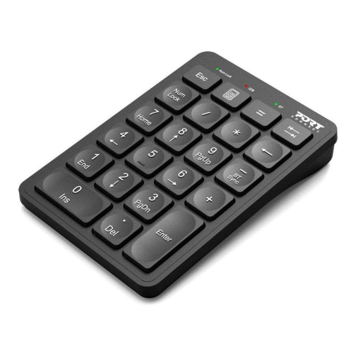 Port Designs Rechargeable Bluetooth Numeric Keypad Black 900802