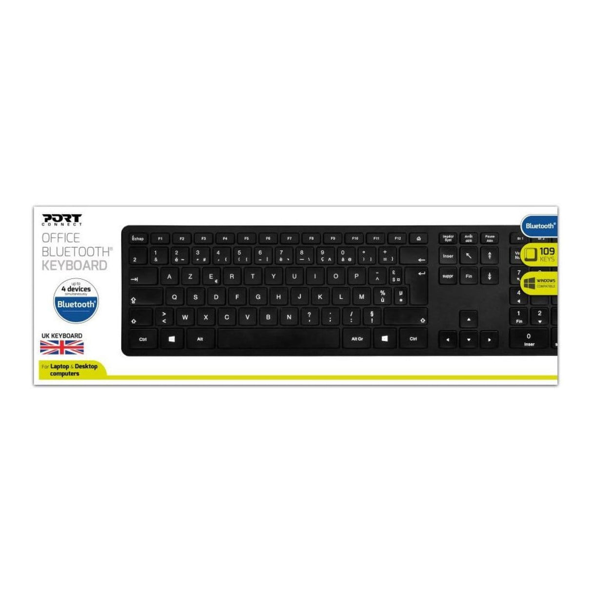 Port Designs 900903-US Wireless Bluetooth Keyboard