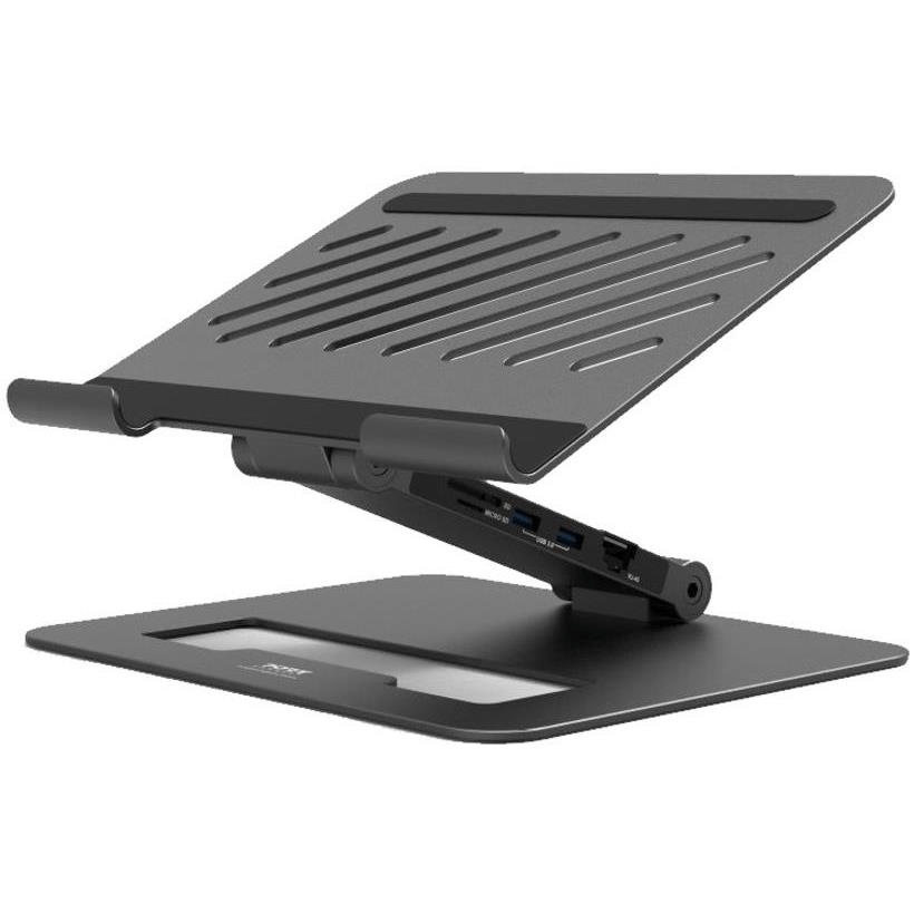 Port Designs 2-in-1 USB-C Docking Station With Notebook Stand 901108DOCK-EU