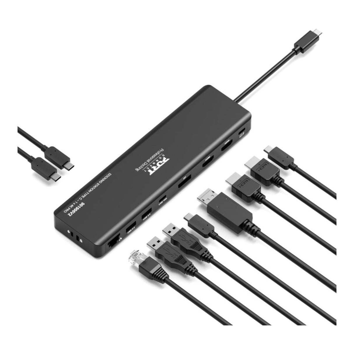 Port Designs 100W Pro V2 Multi Port USB-C 4K Docking Station 901906V2