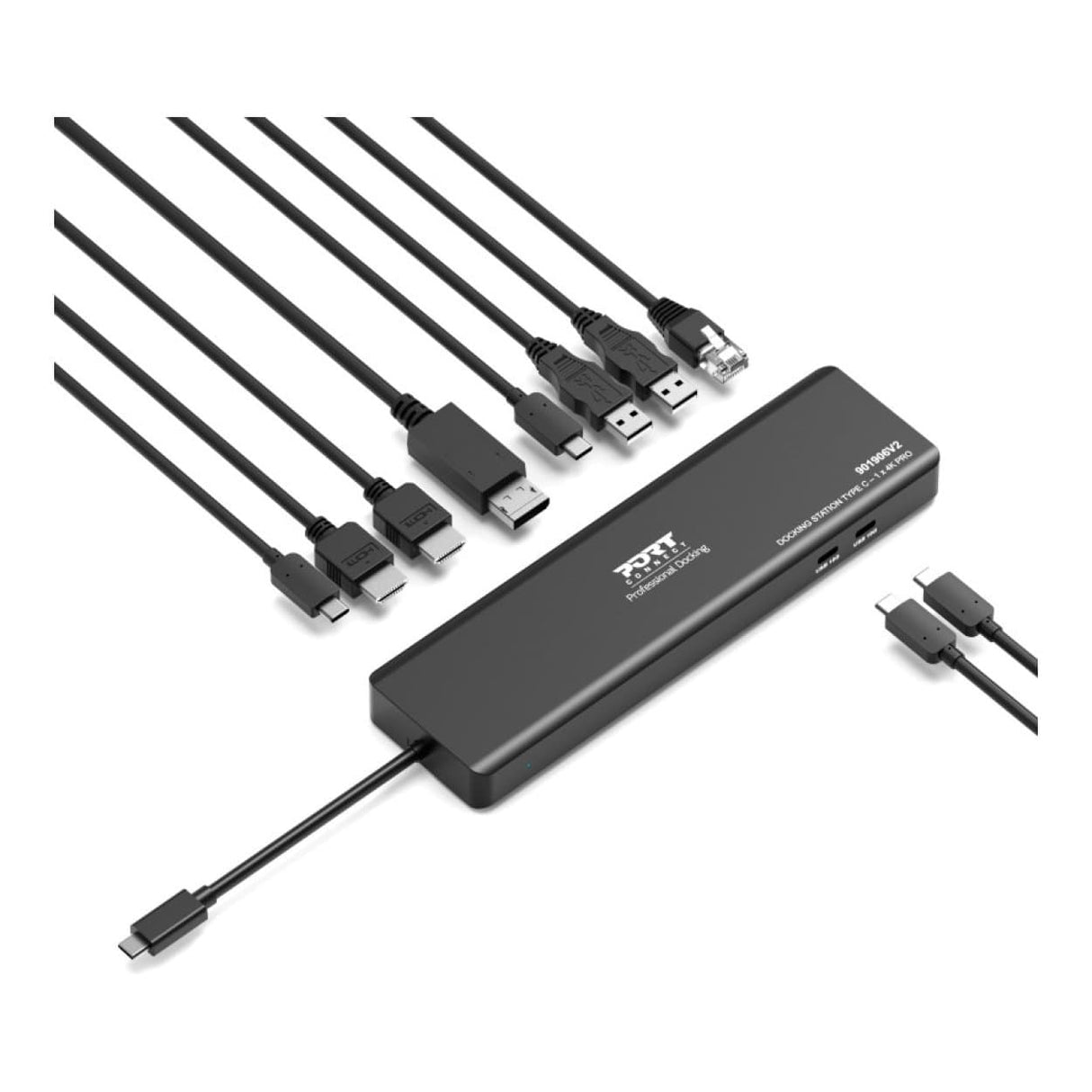 Port Designs 100W Pro V2 Multi Port USB-C 4K Docking Station 901906V2