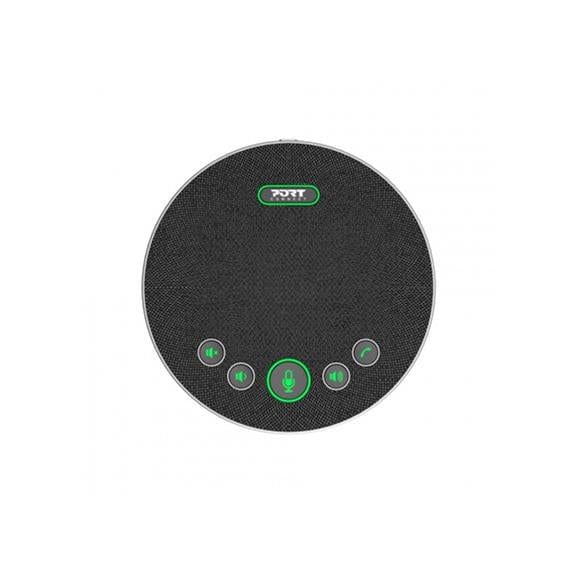 Port Designs USB Conference Speakerphone Small to Medium Size Black 902002