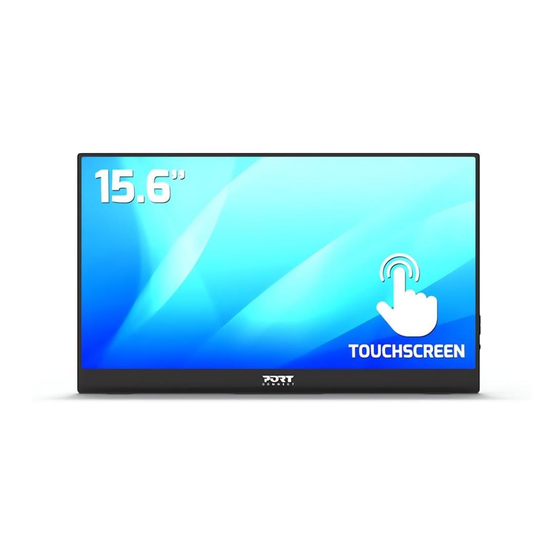 Port Designs 15.6-inch 1920 x 1080p FHD 16:9 60Hz LCD IPS Portable Touchscreen Monitor 902101T