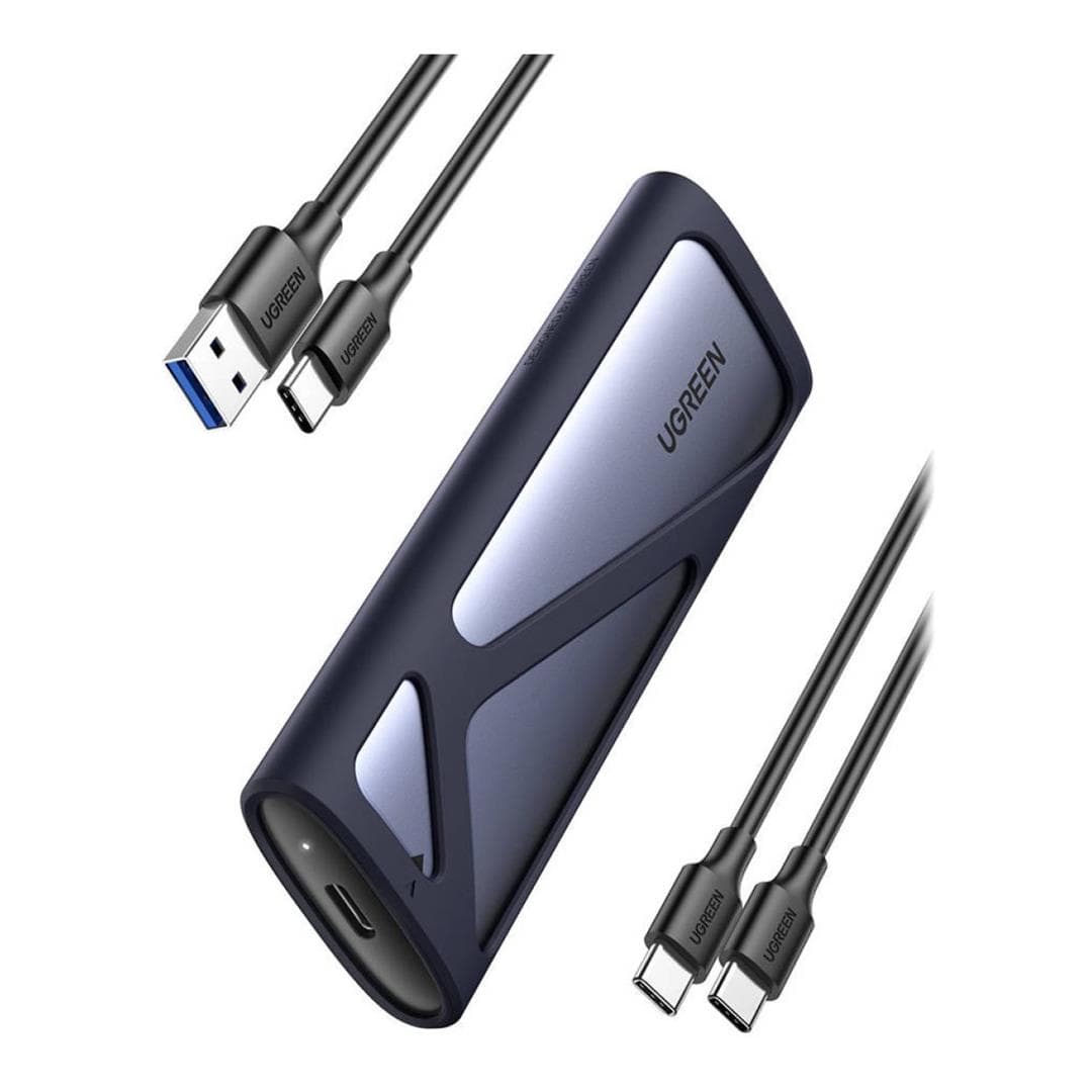 Ugreen m.2 SSD Pocket USB-C Gen 2 10 Gbp/s Drive Enclosure Grey 90264
