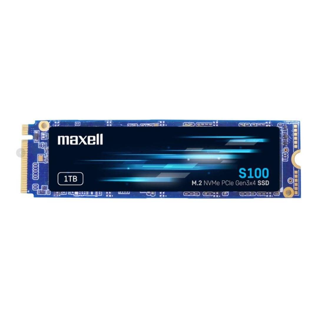 Maxell S100 M.2 1TB PCIe 3.0 NVMe Internal SSD 90863800-MXSSD-1TB
