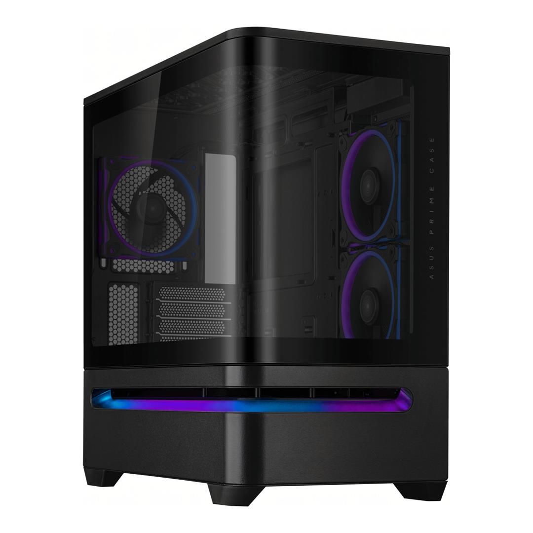 ASUS Prime AP202 ARGB Black Midi Tower Black PC Case 90DC00P0-B19000