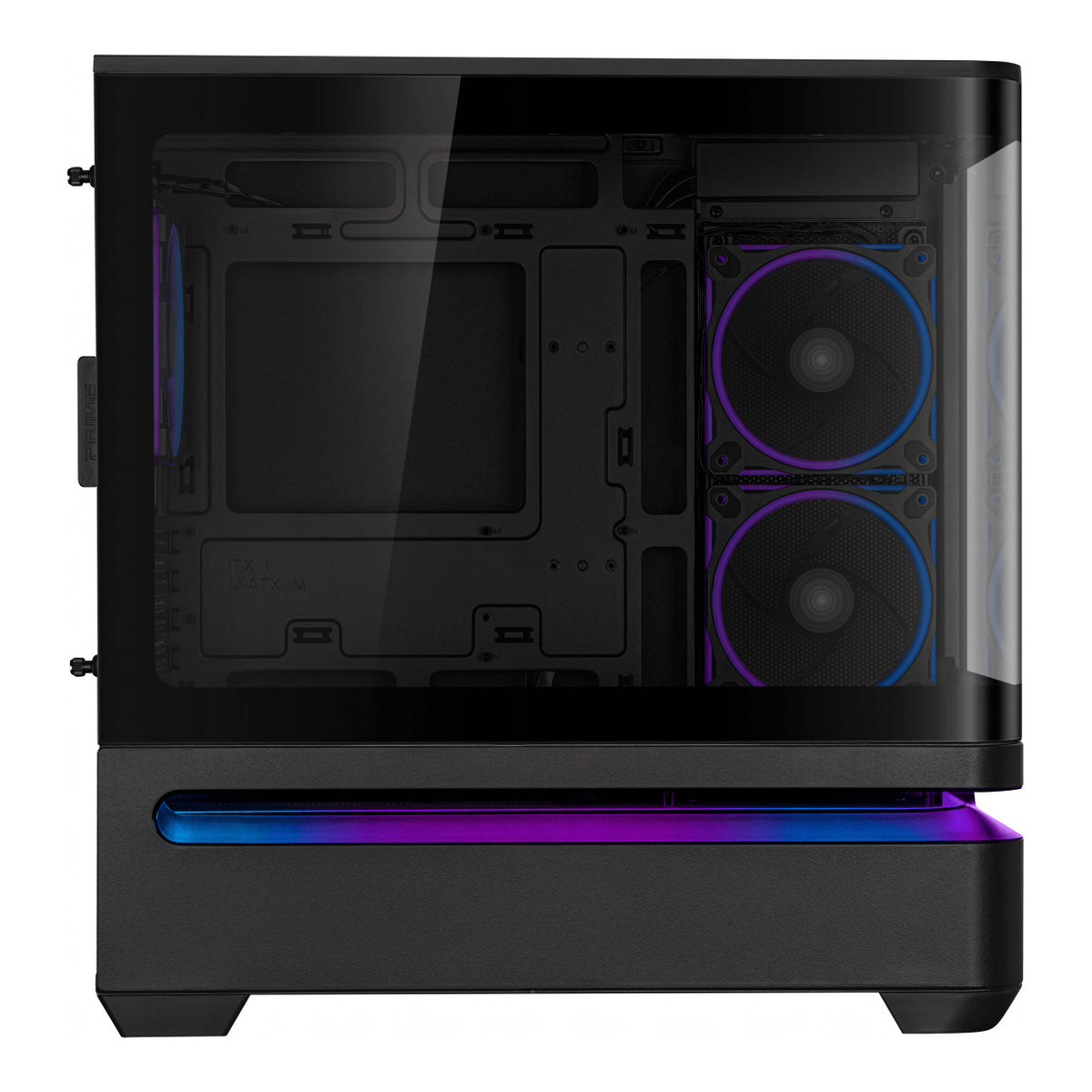 ASUS Prime AP202 ARGB Black Midi Tower Black PC Case 90DC00P0-B19000