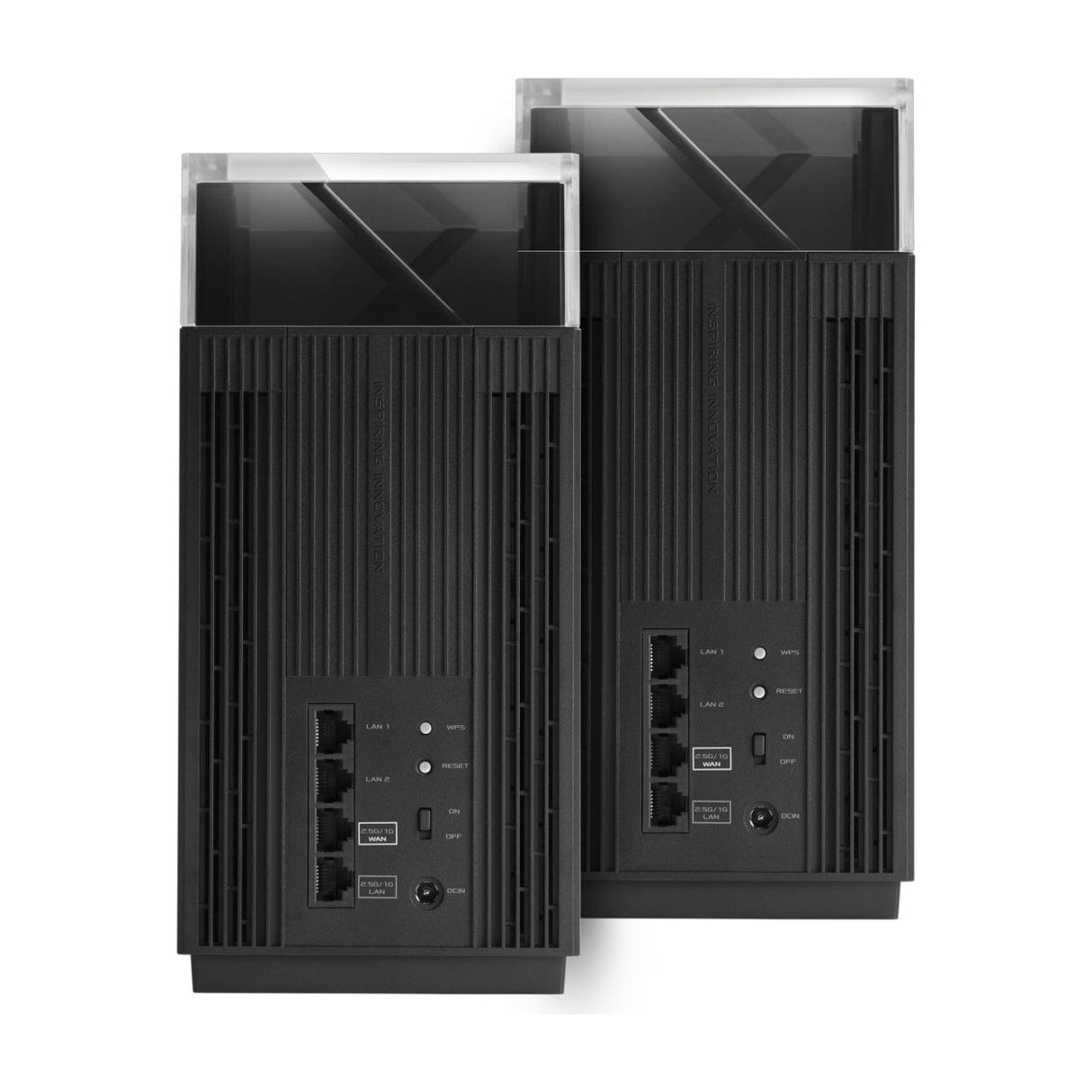 ASUS ZenWiFi Pro XT12 Wireless Router - Tri-band 2.4GHz and 5GHz Gigabit Ethernet 2-pack 90IG06U0-MO3A40