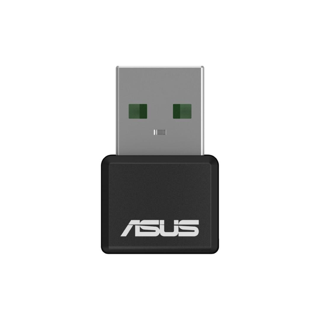 Asus USB-AX55 Nano AX1800 Dual Band WiFi 6 USB Adapter 90IG06X0-MO0B00