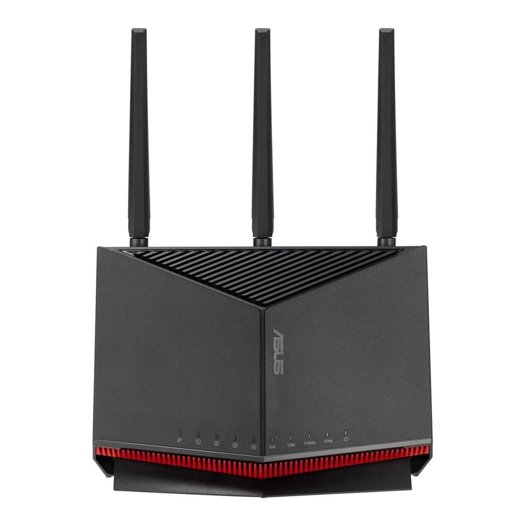 ASUS RT-BE86U Wireless Router - Dual-band 2.4GHz and 5GHz Gigabit Ethernet 90IG08W0-MO9A0V