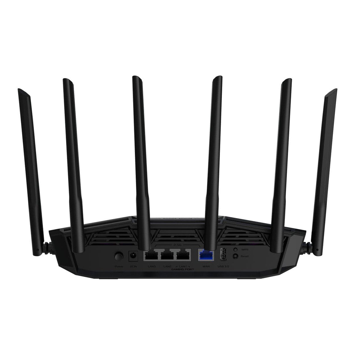 ASUS TUF Gaming BE6500 Wireless Router - Dual-band 2.4GHz and 5GHz Gigabit Ethernet Black 90IG0920-MO9C00