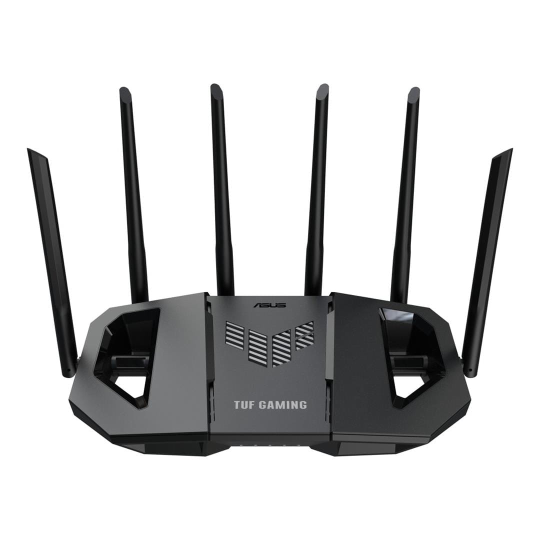 ASUS TUF Gaming BE6500 Wireless Router - Dual-band 2.4GHz and 5GHz Gigabit Ethernet Black 90IG0920-MO9C00