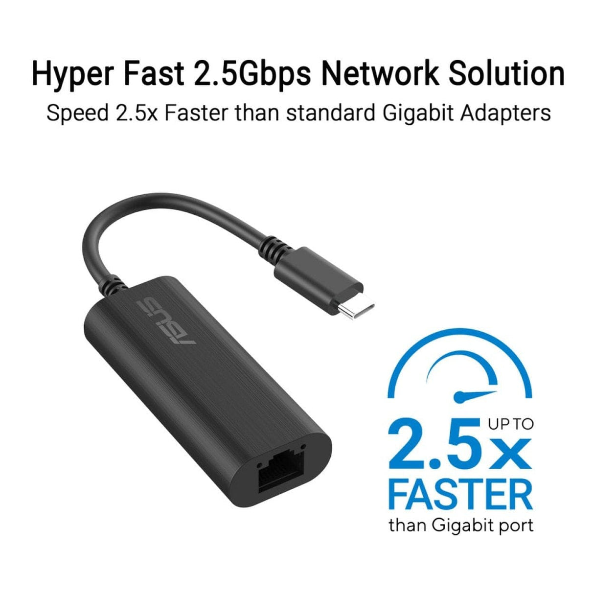 ASUS USB-C2500 V2 USB-C 2.5G Ethernet Adapter 90IG0A60-MW0L0V