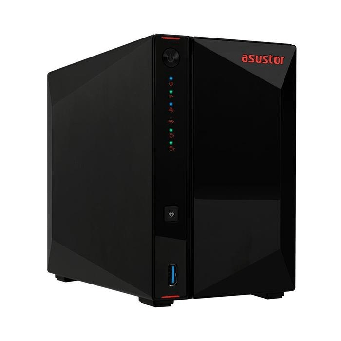 Asustor Nimbustor 2 J4005 Ethernet LAN Desktop Black NAS 90IX0171-BW3S10