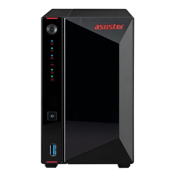 Asustor Nimbustor 2 J4005 Ethernet LAN Desktop Black NAS 90IX0171-BW3S10