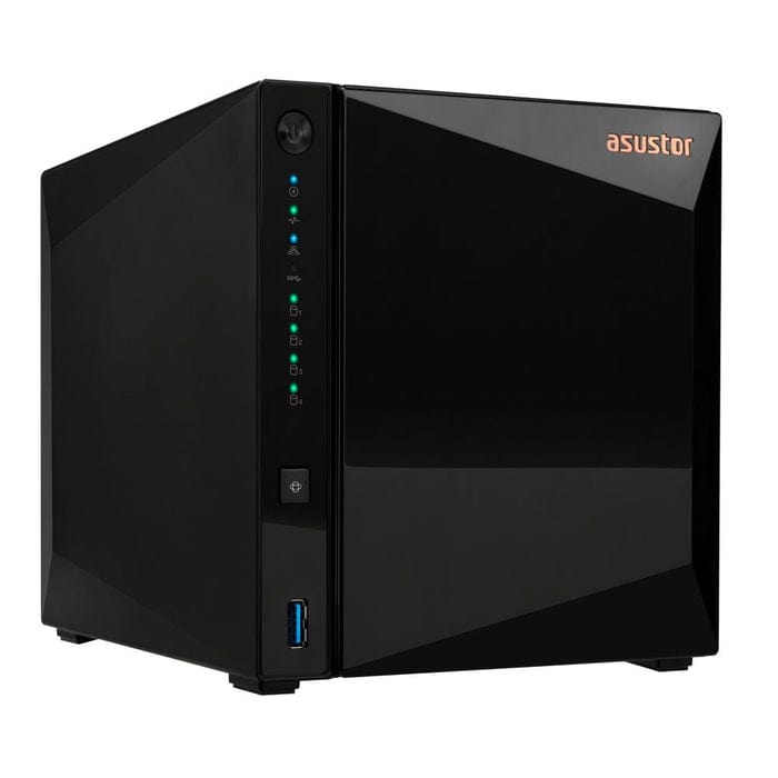 Asustor AS3304T NAS Storage Server Tower Ethernet LAN Black 90IX01L0-BW3S00