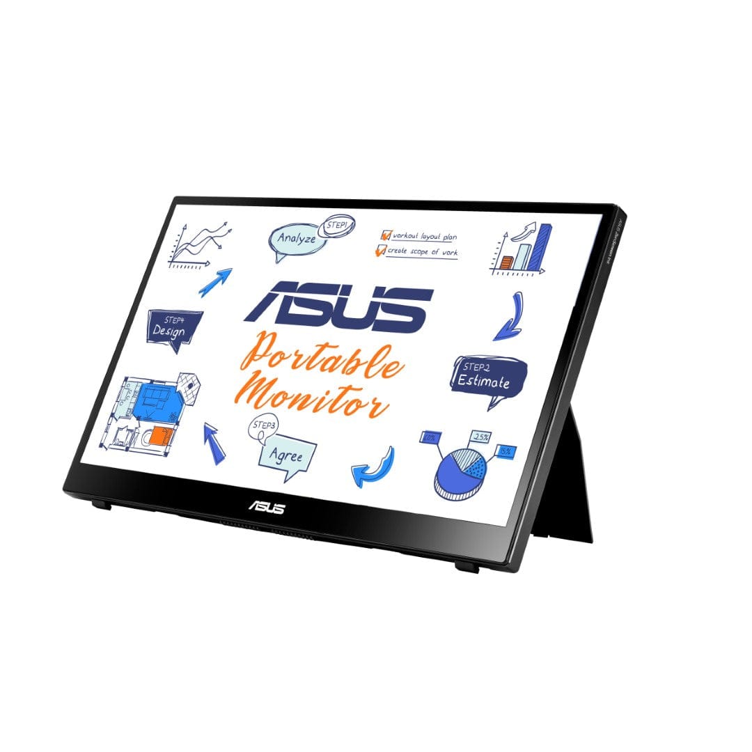 Asus ZenScreen Ink MB14AHD 14-inch 1920 x 1080p FHD 16:9 60Hz 5ms IPS LED Monitor 90LM063V-B01170