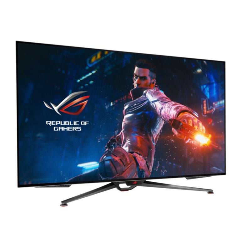 ASUS ROG Swift PG48UQ 47.5-inch 3840 x 2160p 4K UHD 16:9 138Hz 0.1ms OLED Gaming Monitor