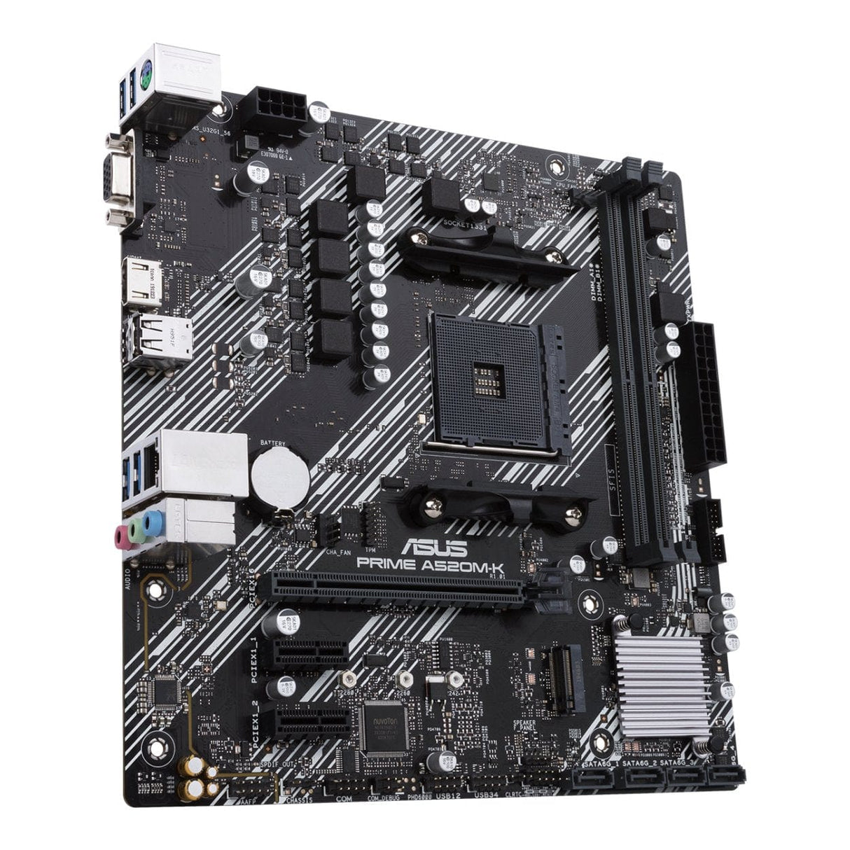 ASUS PRIME A520M-K AMD Micro ATX Motherboard 90MB1500-M0EAY0