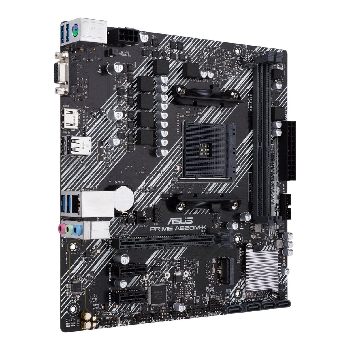 ASUS PRIME A520M-K AMD Micro ATX Motherboard 90MB1500-M0EAY0