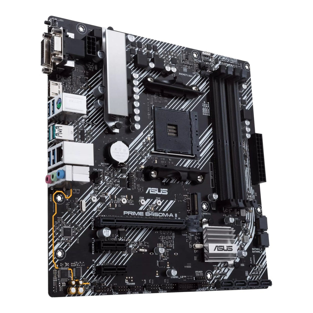 Asus Prime B450M-K II AMD Socket AM4 micro ATX Motherboard 90MB1600-M0EAY0