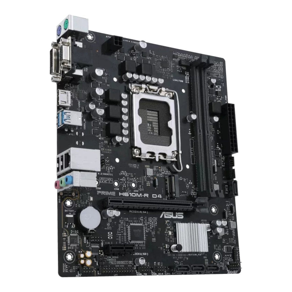 Asus Prime H610M-R D4 Intel LGA 1700 micro ATX Motherboard 90MB1B40-M0ECY0