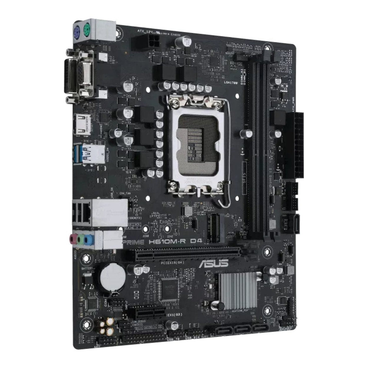 Asus Prime H610M-R D4 Intel LGA 1700 micro ATX Motherboard 90MB1B40-M0ECY0