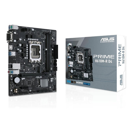Asus Prime H610M-R D4 Intel LGA 1700 micro ATX Motherboard 90MB1B40-M0ECY0