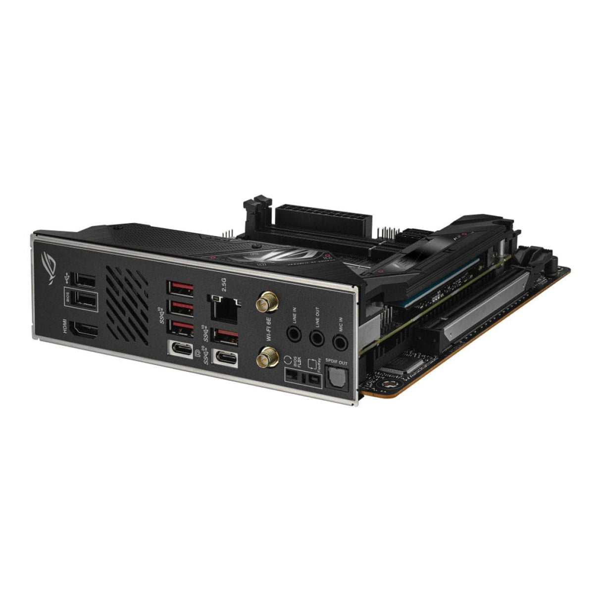 ASUS ROG Strix B650E-I Gaming Wi-Fi AMD Socket AM5 mini ITX Motherboard 90MB1BI0-M0EAY0