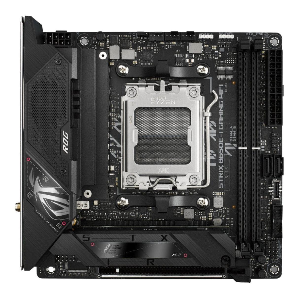 ASUS ROG Strix B650E-I Gaming Wi-Fi AMD Socket AM5 mini ITX Motherboard 90MB1BI0-M0EAY0