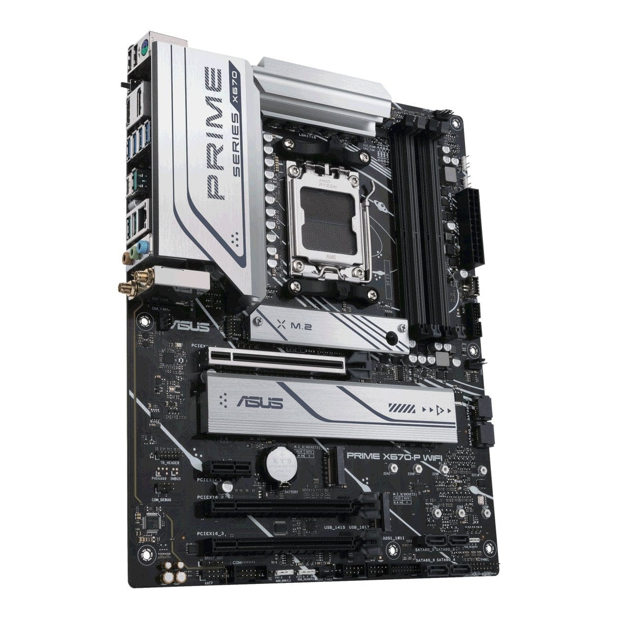 ASUS Prime X670-P Wi-Fi AMD Socket AM5 ATX Motherboard 90MB1BV0-M0EAY0