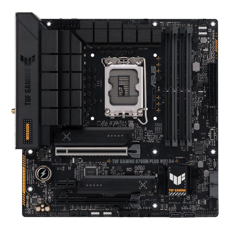 Asus TUF Gaming B760M-Plus Wi-Fi D4 Intel LGA 1700 micro ATX Motherboard 90MB1DG0-M0EAY0