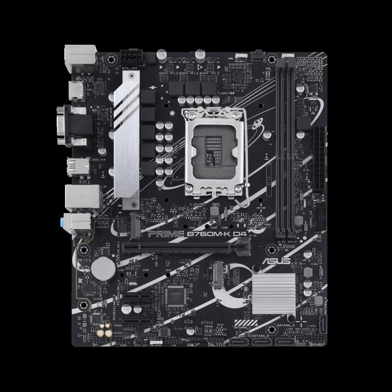 Asus Prime B760M-K D4 Intel LGA 1700 micro ATX Motherboard 90MB1DS0-M0EAY0