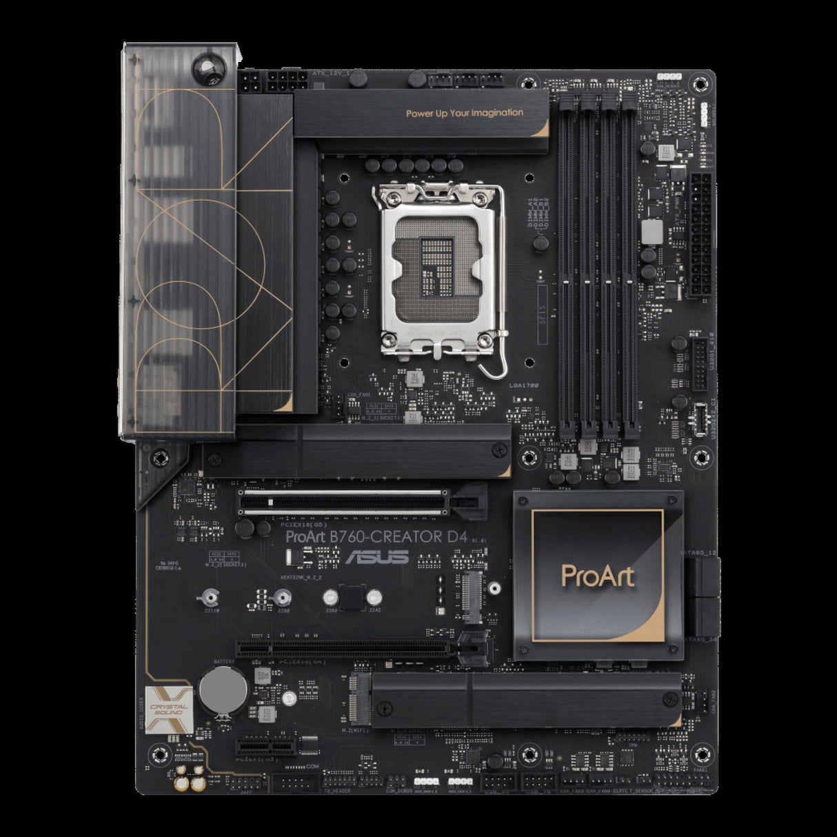 Asus ProArt B760-CREATOR D4 Intel B760 LGA 1700 ATX Motherboard 90MB1DU0-M0EAY0
