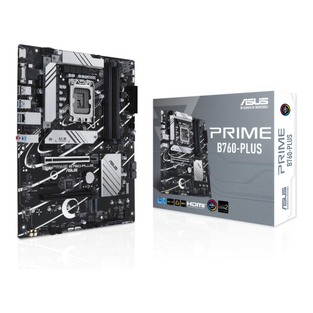 ASUS PRIME B760-PLUS Intel LGA 1700 ATX Motherboard 90MB1EF0-M0EAY0