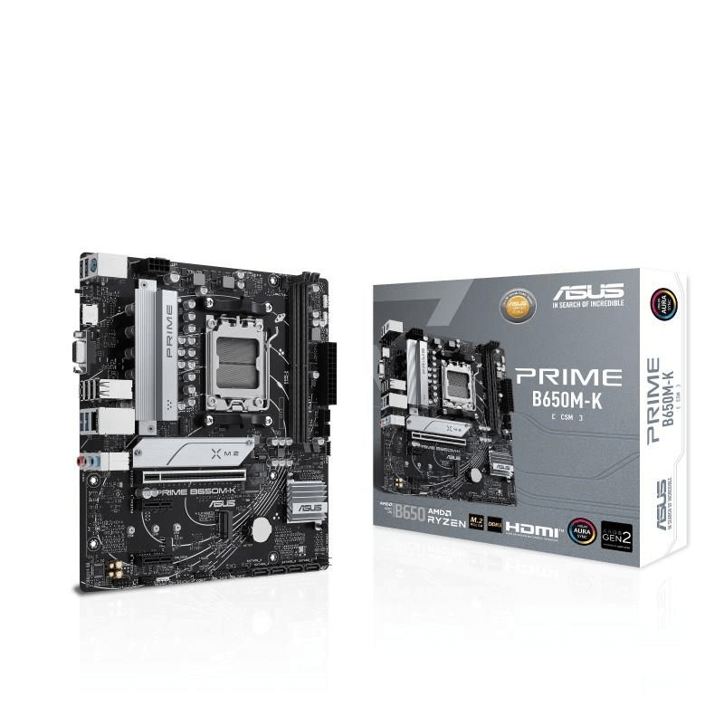 Asus Prime B650M-K AMD Socket AM5 micro ATX Motherboard 90MB1F60-M0EAY0