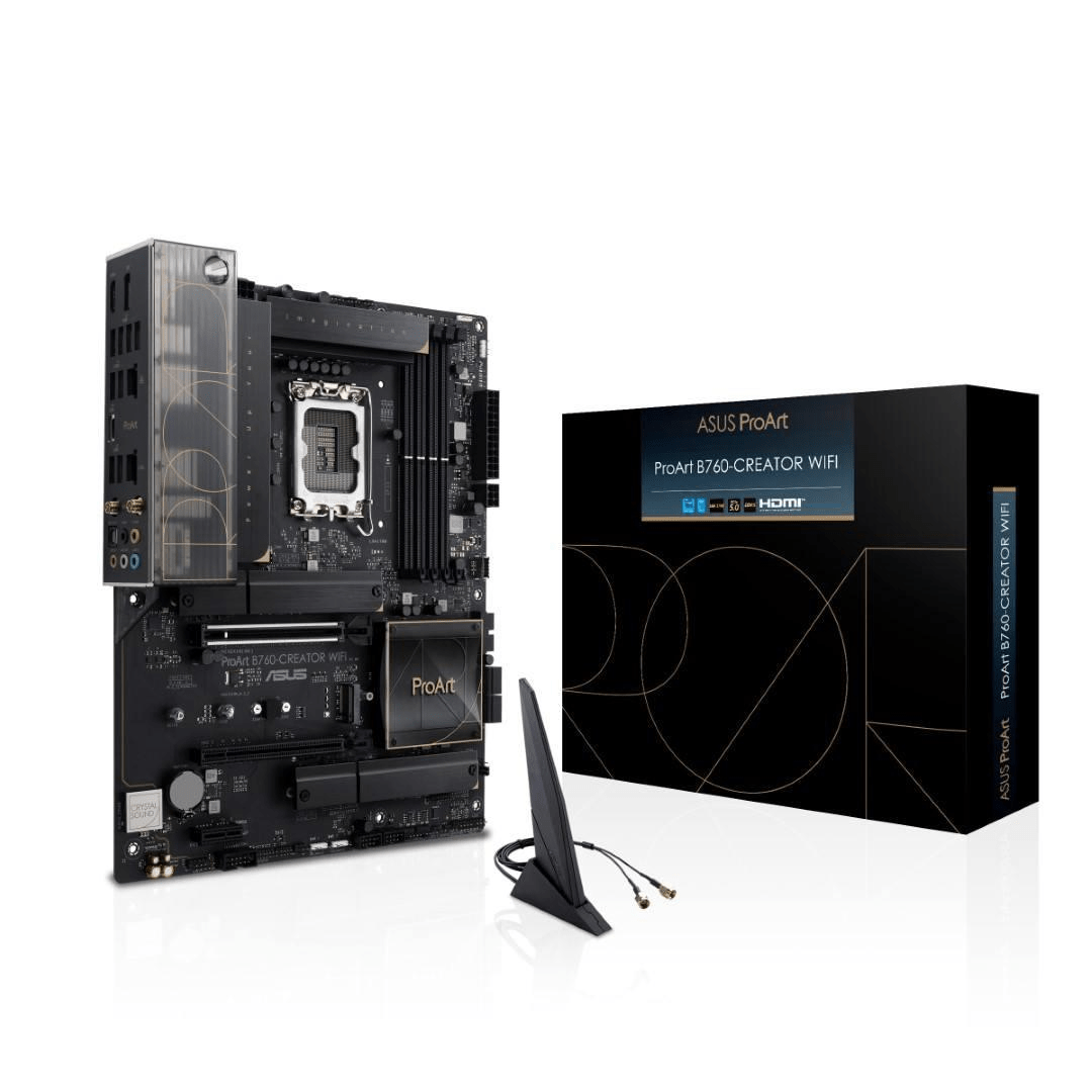 ASUS ProArt B760-CREATOR Wi-Fi Intel LGA 1700 ATX Motherboard 90MB1FY0-M1EAY0