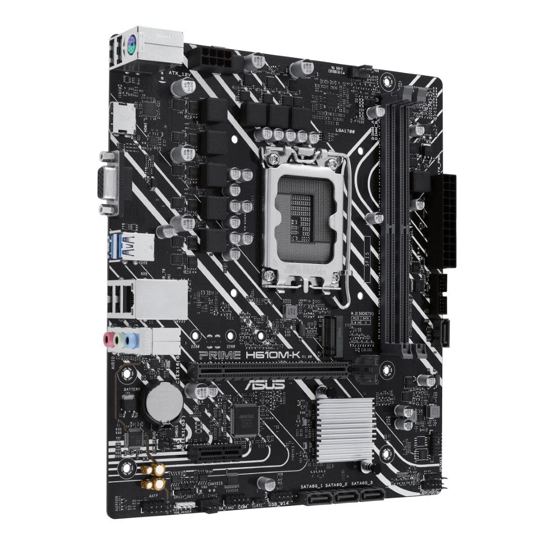 ASUS Prime H610M-K Intel LGA 1700 micro ATX Motherboard 90MB1GA0-M0EAY0