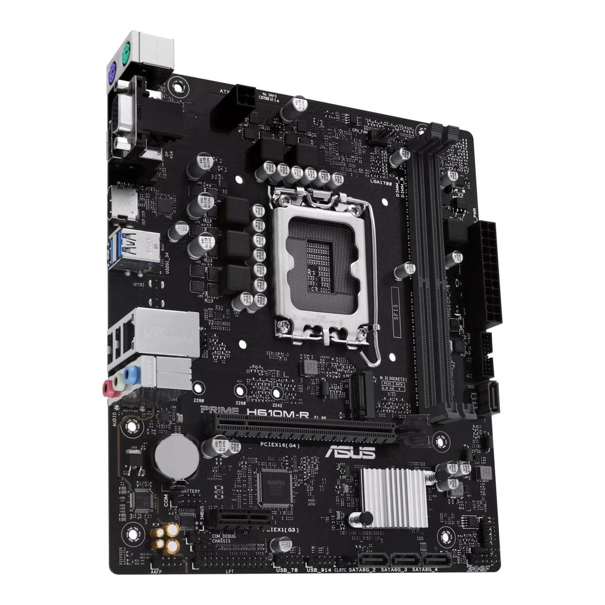 ASUS Prime H610M-R-SI Intel LGA 1700 micro ATX Motherboard 90MB1GL0-M0ECY0