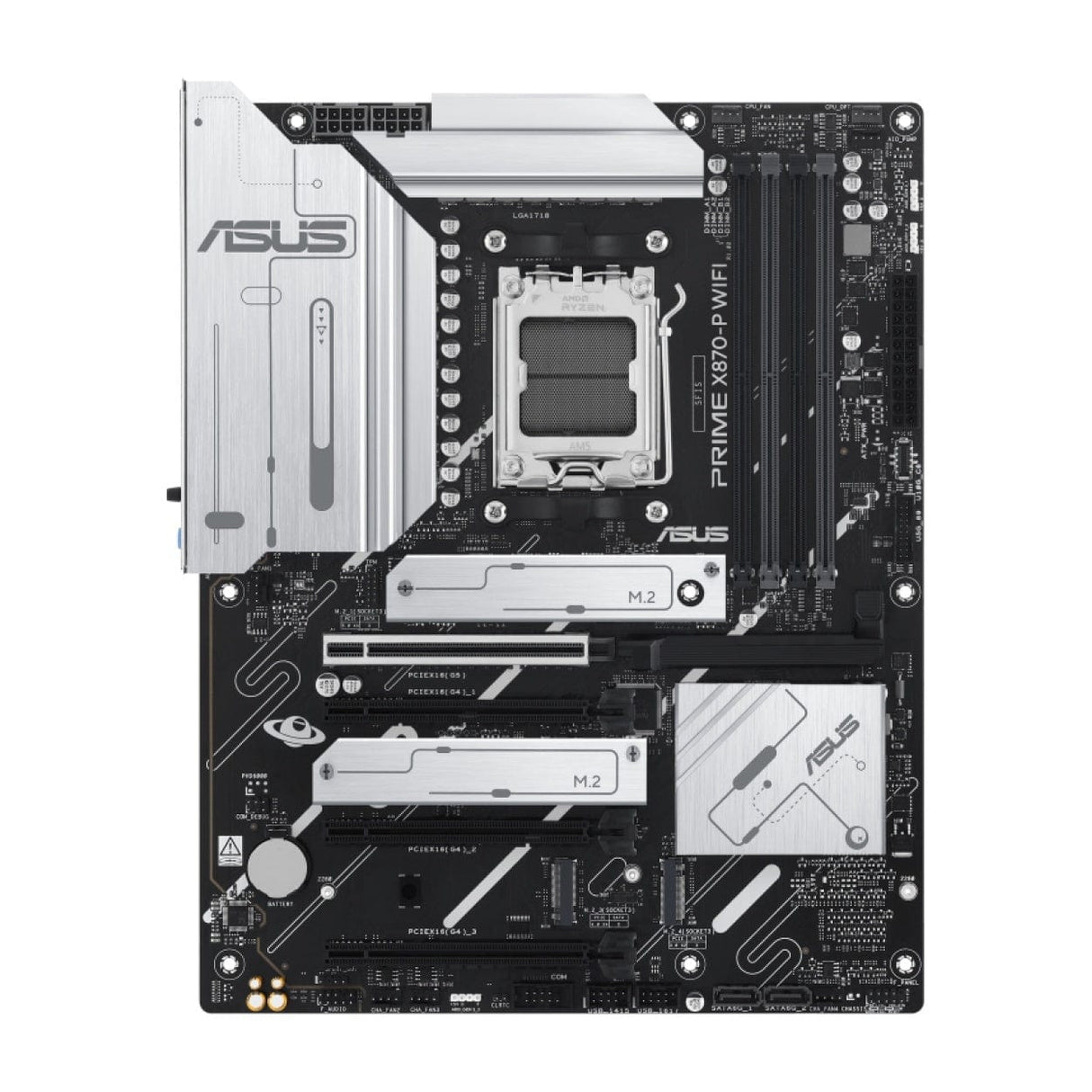 ASUS Prime X870-P Wi-Fi AMD Socket AM5 ATX Motherboard 90MB1IS0-M0EAY0