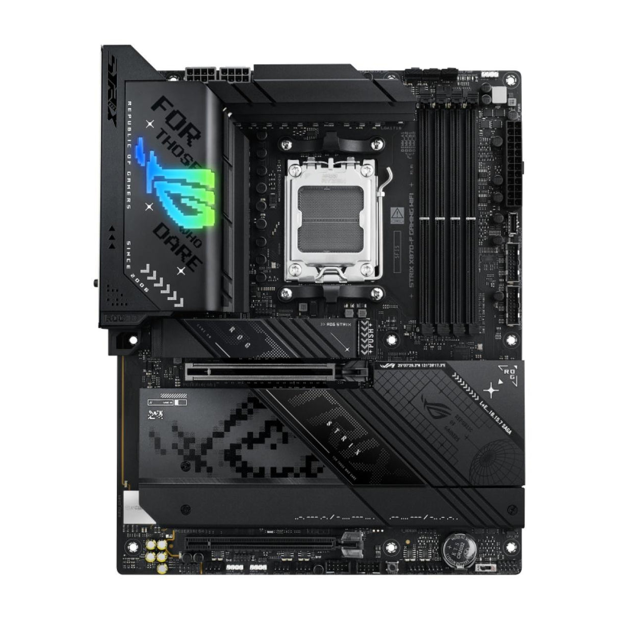 ASUS ROG STRIX X870-F Gaming Wi-Fi AMD Socket AM5 ATX Motherboard 90MB1IV0-M0EAY0