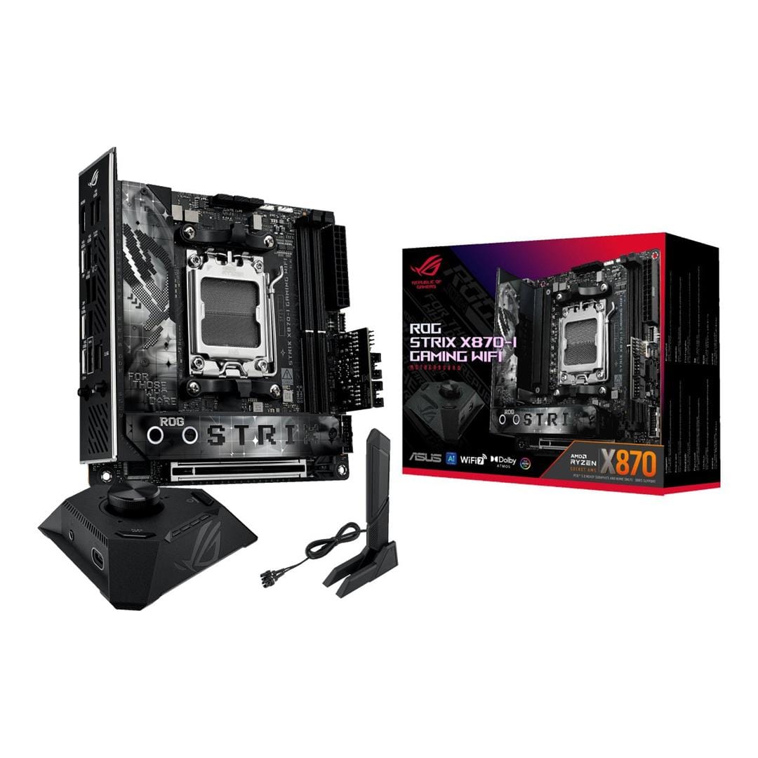 ASUS ROG STRIX X870-I Gaming WIFI AMD Socket AM5 mini ITX Motherboard 90MB1IW0-M0EAY0