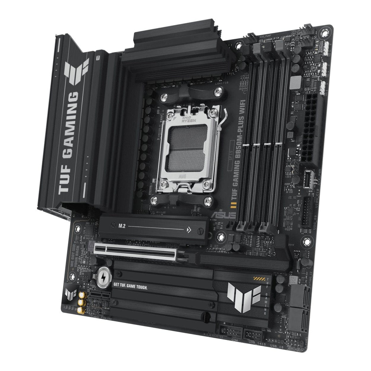 ASUS TUF Gaming B850M-PLUS Wi-Fi AMD Socket AM5 micro ATX Motherboard 90MB1IY0-M0EAY0