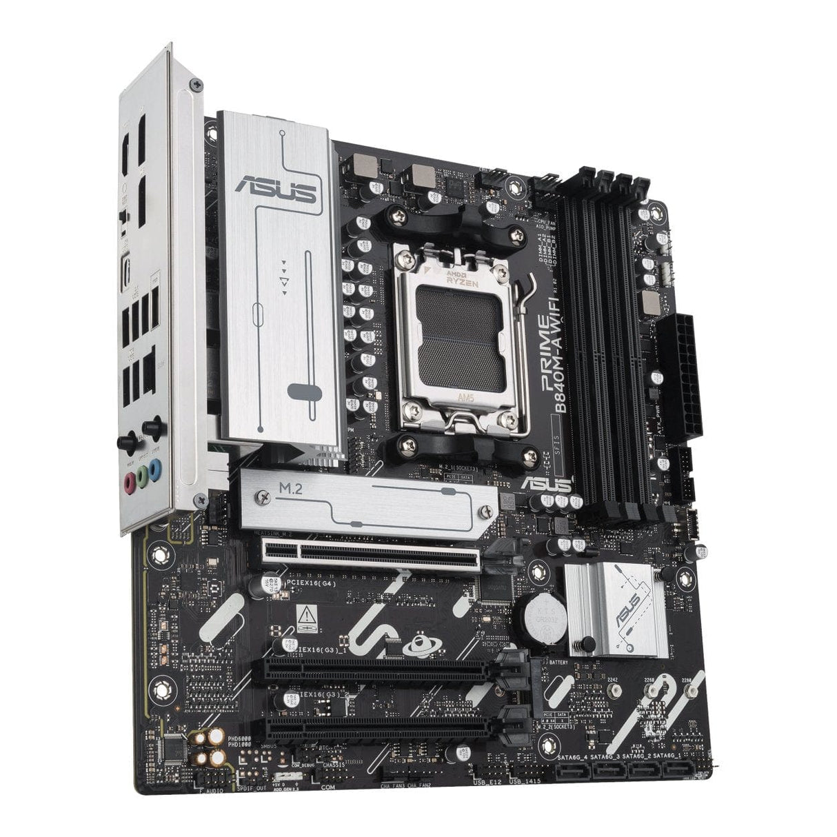 ASUS Prime B840M-A Wi-Fi AMD Socket AM5 micro ATX Motherboard 90MB1J20-M0EAY0