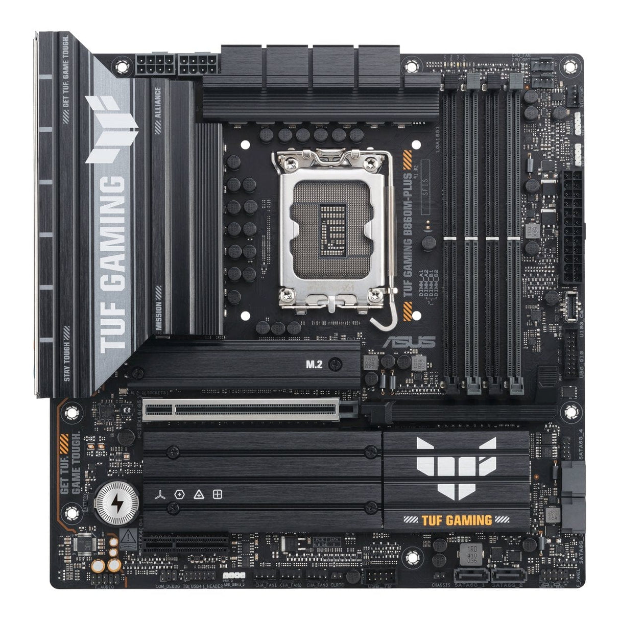 ASUS TUF Gaming B860M-PLUS Intel LGA 1851 micro ATX Motherboard 90MB1JW0-M0EAY0