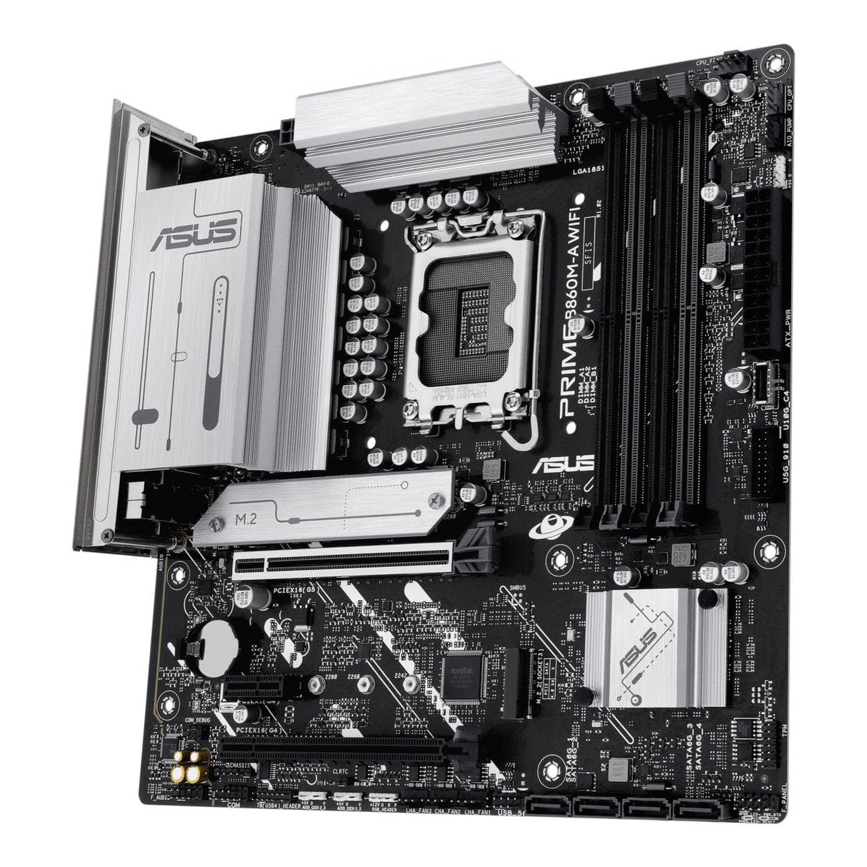 ASUS Prime B860M-A Wi-Fi Intel LGA 1851 micro ATX Motherboard 90MB1JY0-M0EAY0