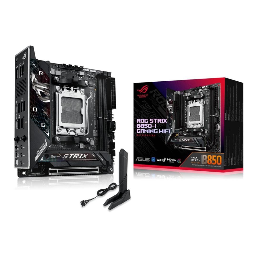 ASUS ROG STRIX B850-I Gaming Wi-Fi AMD Socket AM5 mini ITX Motherboard 90MB1K30-M0EAY0