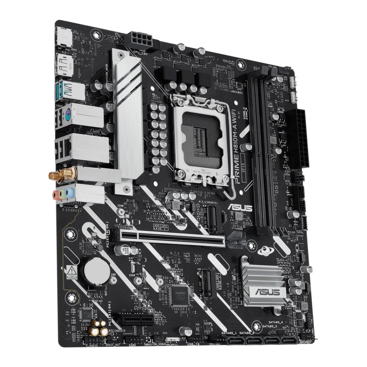 ASUS Prime H810M-A Wi-Fi Intel LGA 1851 micro ATX Motherboard 90MB1KJ0-M0EAY0